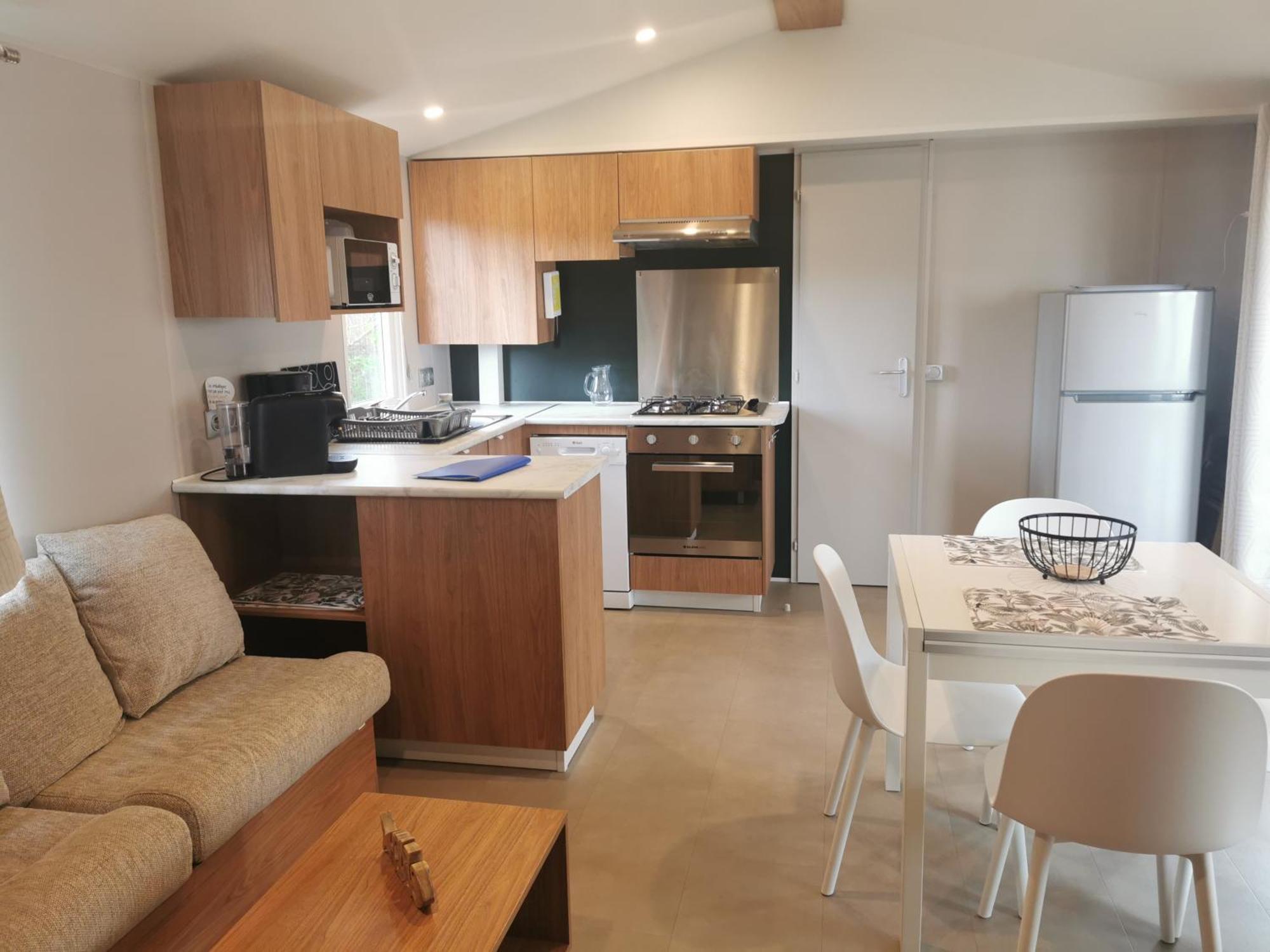 Mobilhome Vue Ocean La Costa Breizha 퀴베론 외부 사진