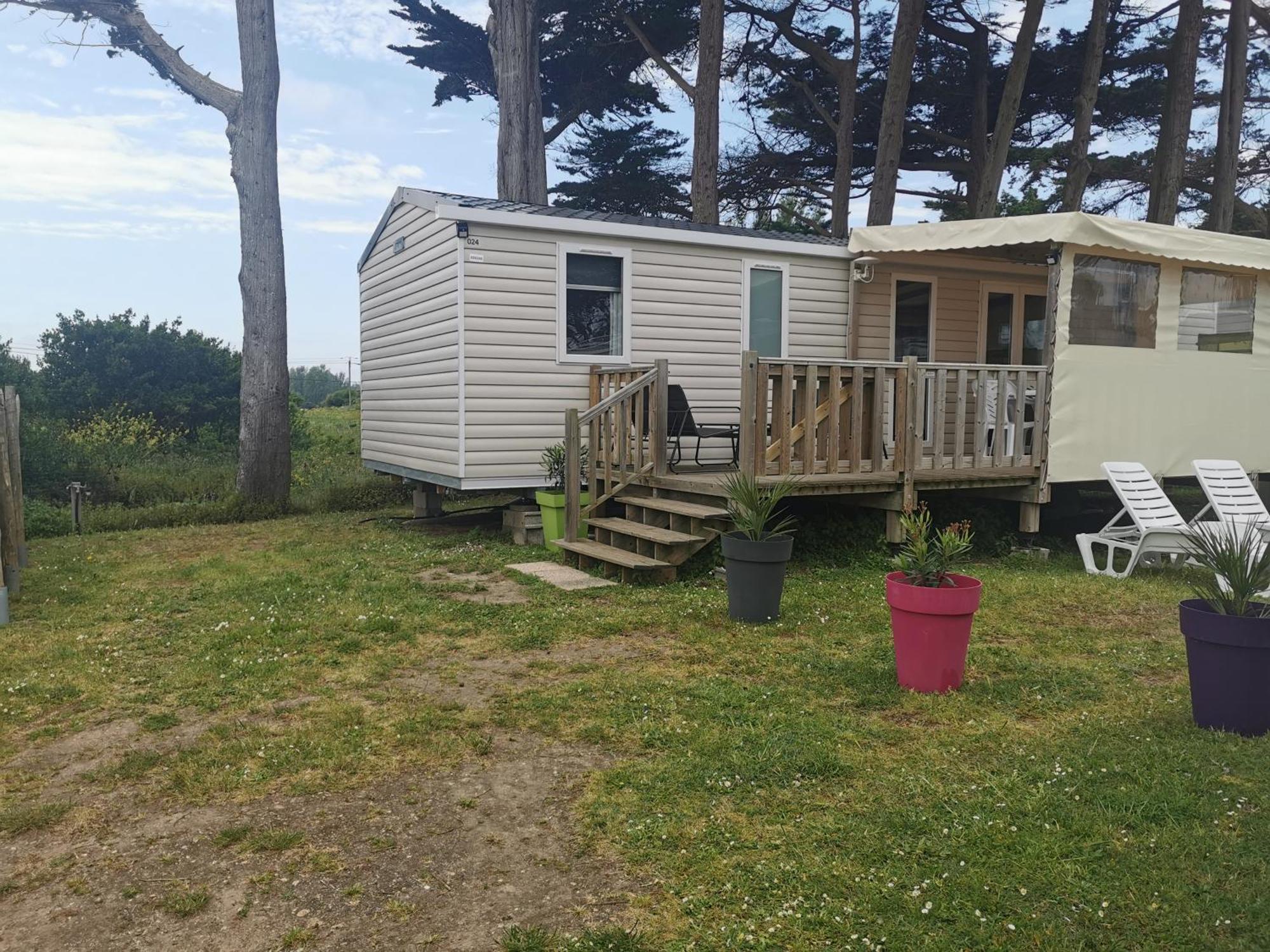 Mobilhome Vue Ocean La Costa Breizha 퀴베론 외부 사진